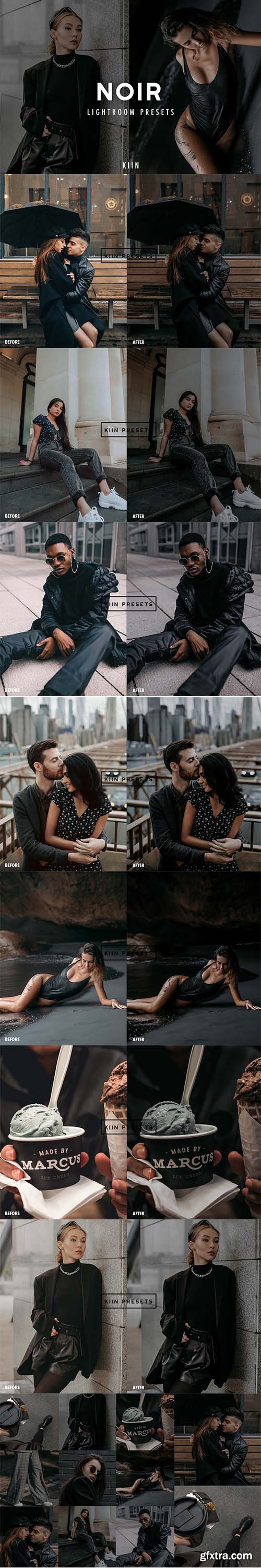 CreativeMarket - 7 MOODY NOIR LIGHTROOM PRESETS 6024502