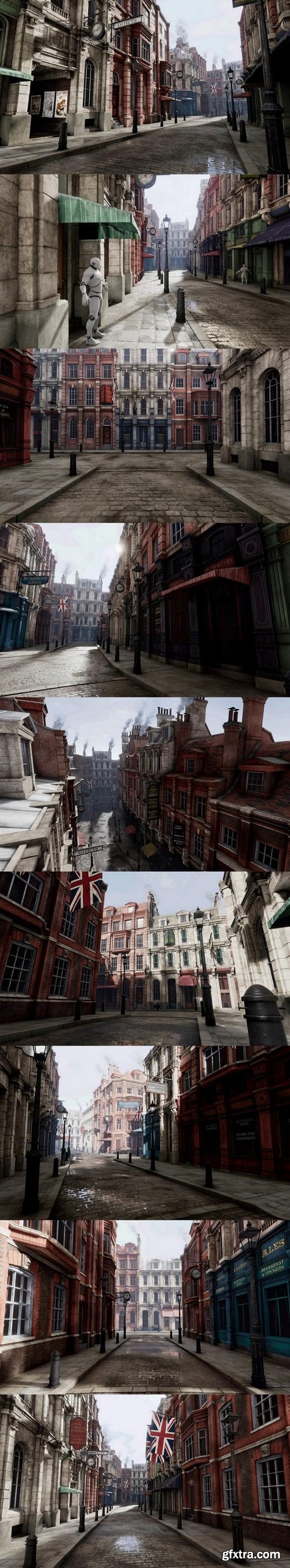 Unity Asset - Victorian Street