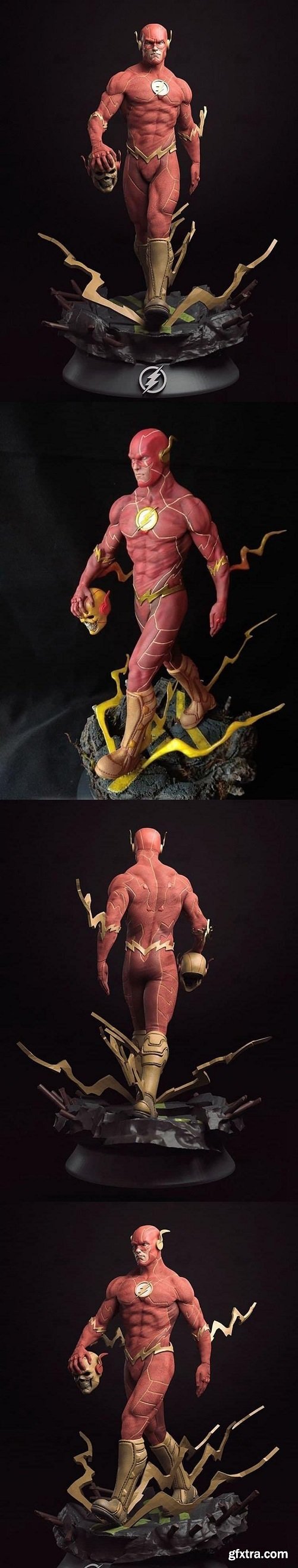 Flash - DC Comics - 3D Print Model