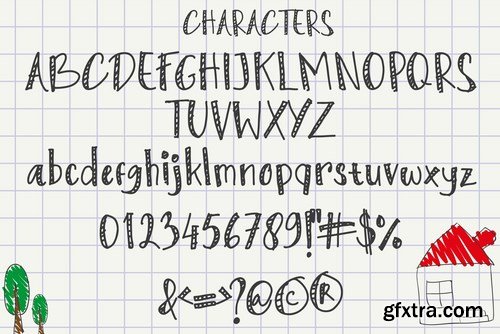 Kids Touch - Natural Handwritten Font