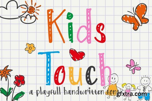 Kids Touch - Natural Handwritten Font