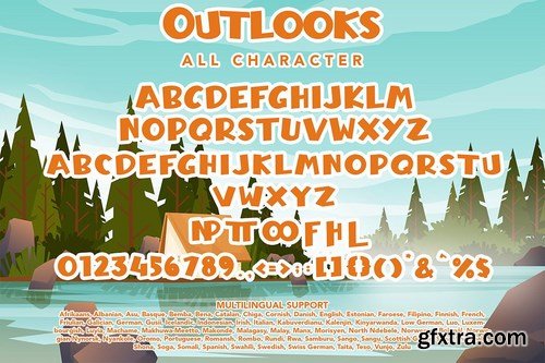 Outlooks - Chunky Handwritten Font