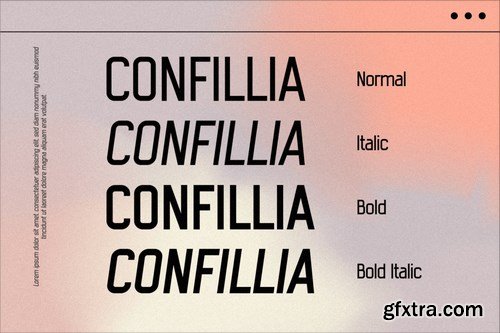 Confillia Sans Serif