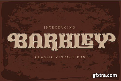 Barkley Classic Vintage Font