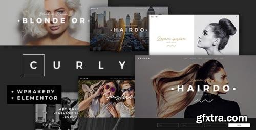 ThemeForest - Curly v2.3 - A Stylish Theme for Hairdressers and Hair Salons - 21937461 - NULLED