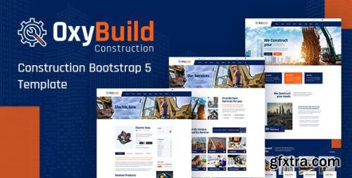 ThemeForest - OxyBuild v1.0 - Construction Bootstrap 5 Template - 29994031