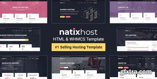 ThemeForest - NatixHost v1.0 - WHMCS & Hosting HTML Template (Update: 17 April 21) - 31387063