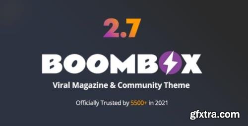 ThemeForest - BoomBox v2.7.7 - Viral Magazine WordPress Theme - 16596434 - NULLED