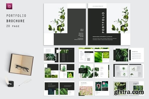 Square Portfolio Brochure - Magazine