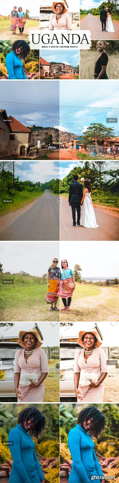 Uganda Mobile & Desktop Lightroom Presets