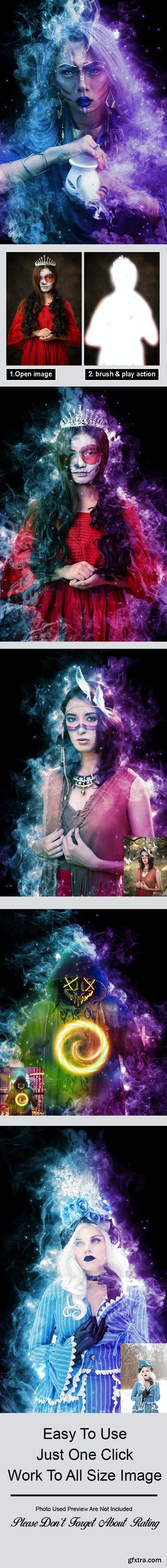 GraphicRiver - Magic Dust Photoshop Action 31098398