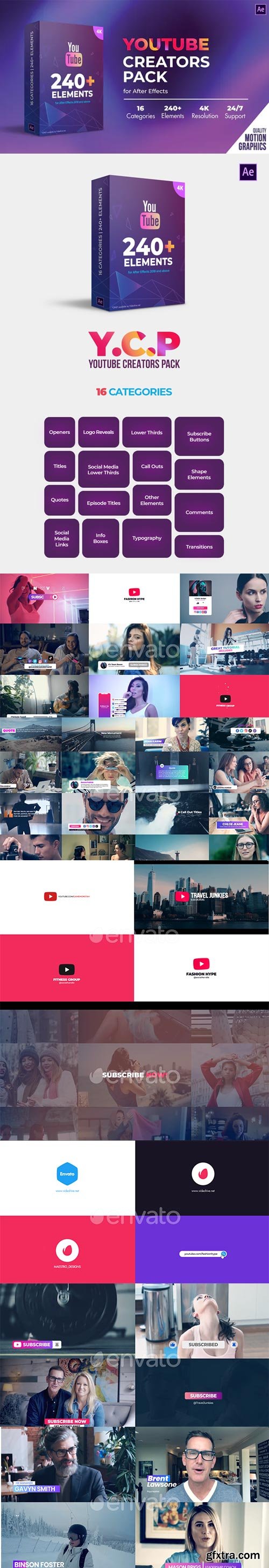 Videohive - Youtube Creators Pack - 31232789