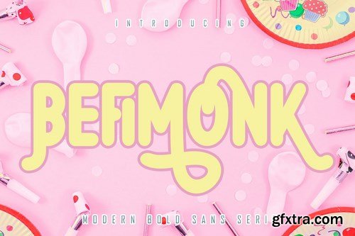 Befimonk - Bold Sans Serif