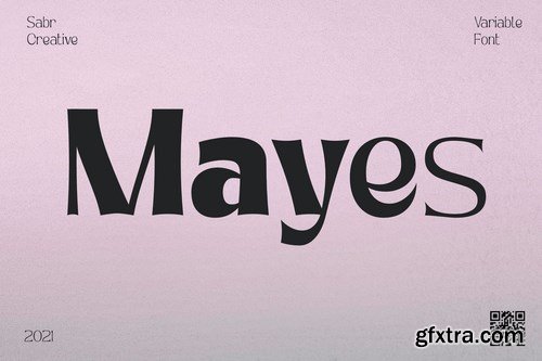 Mayes - Variable Font