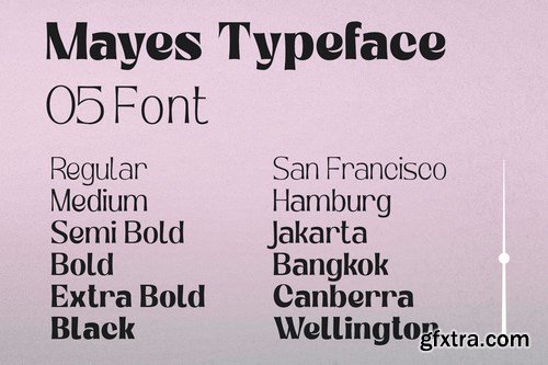 Mayes - Variable Font