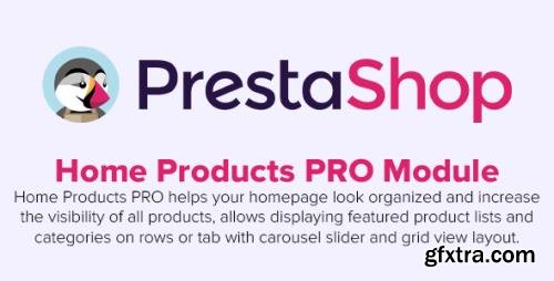 Home Products PRO v2.0.8 - PrestaShop Module