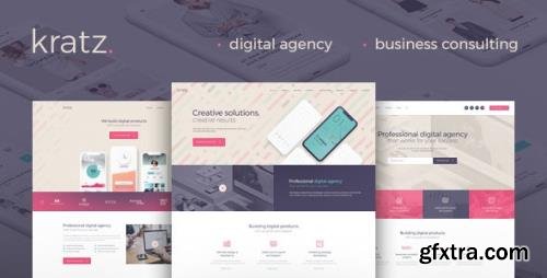 ThemeForest - Kratz v1.0.3 - Digital Agency Marketing and SEO WordPress Theme - 25103796