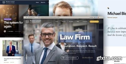 ThemeForest - Lawyer v2.1.3 - Law firm and Legal Attorney WordPress Theme - 19477089