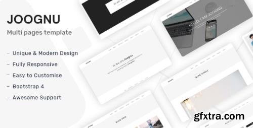 ThemeForest - Joognu v1.0 - Minimal Portfolio Template - 31442439