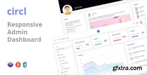 ThemeForest - Circl v1.0 - Responsive Admin Dashboard Template - 31673980