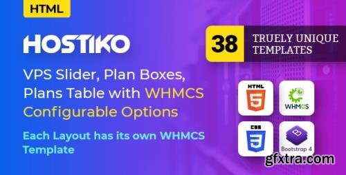 ThemeForest - Hostiko v1.0 - Hosting HTML & WHMCS Template With Isometric Design (Update: 8 February 21) - 21860050