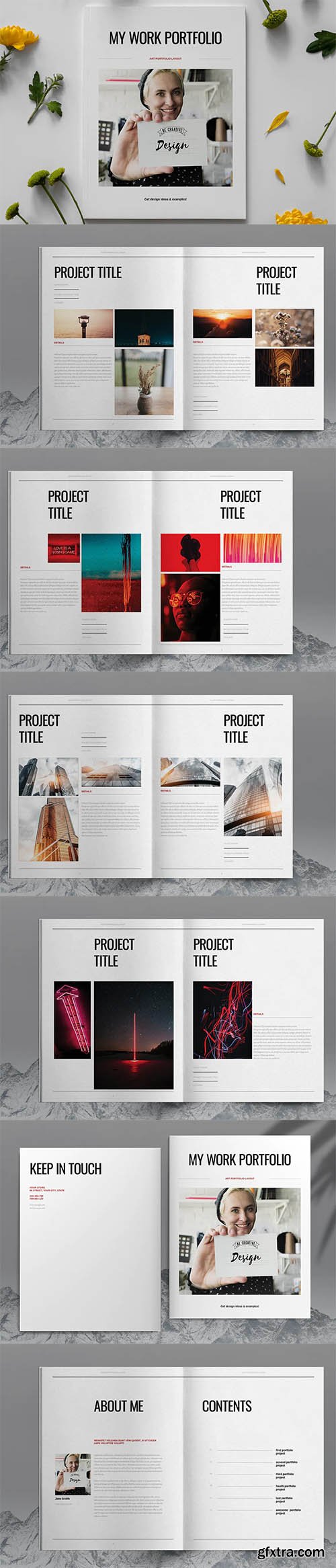 Work Portfolio Template