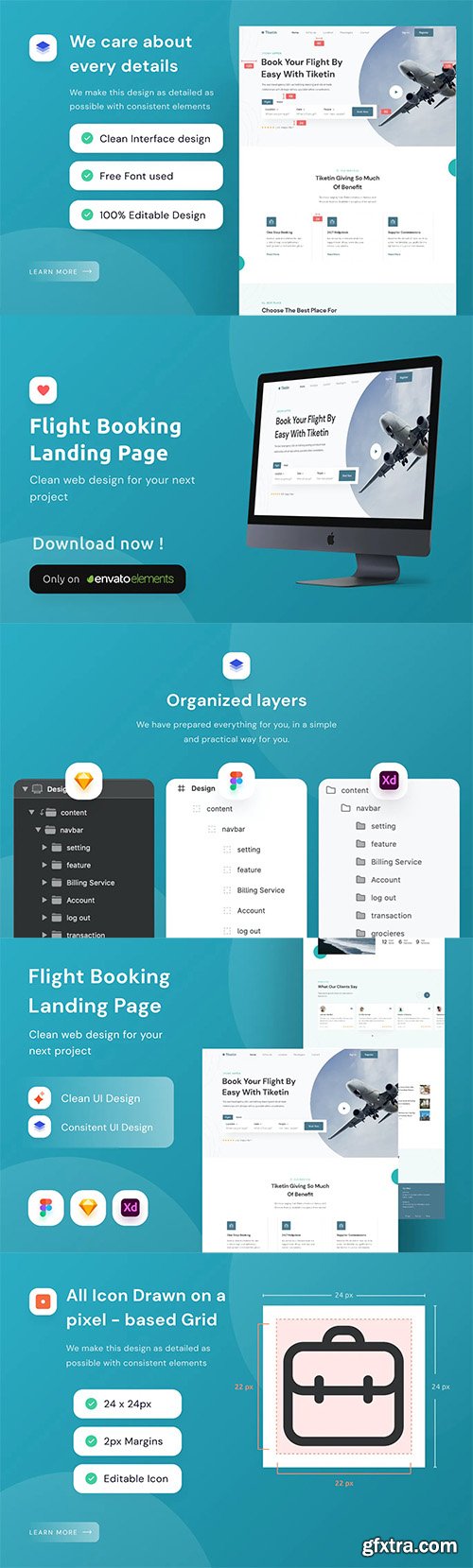 Flight Booking Landing Page