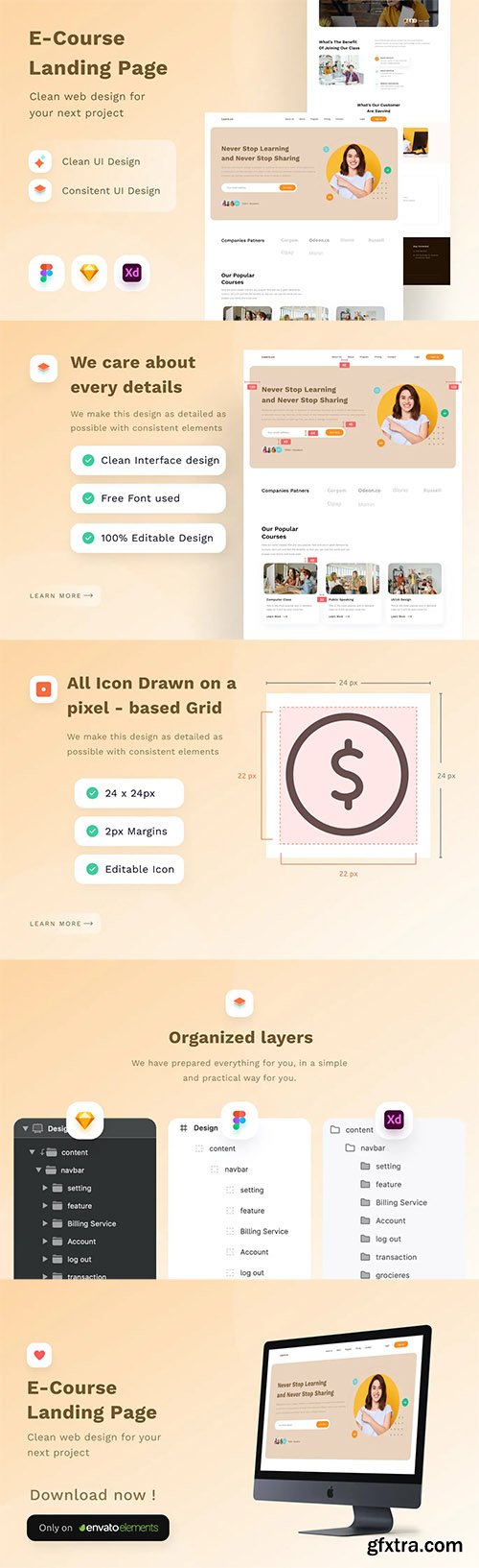 E-Course Landing Page