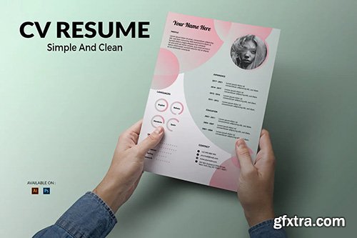 CV Resume Gradient