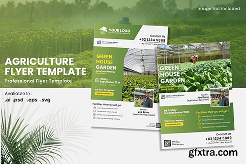 Agriculture Promotion Flyer Template