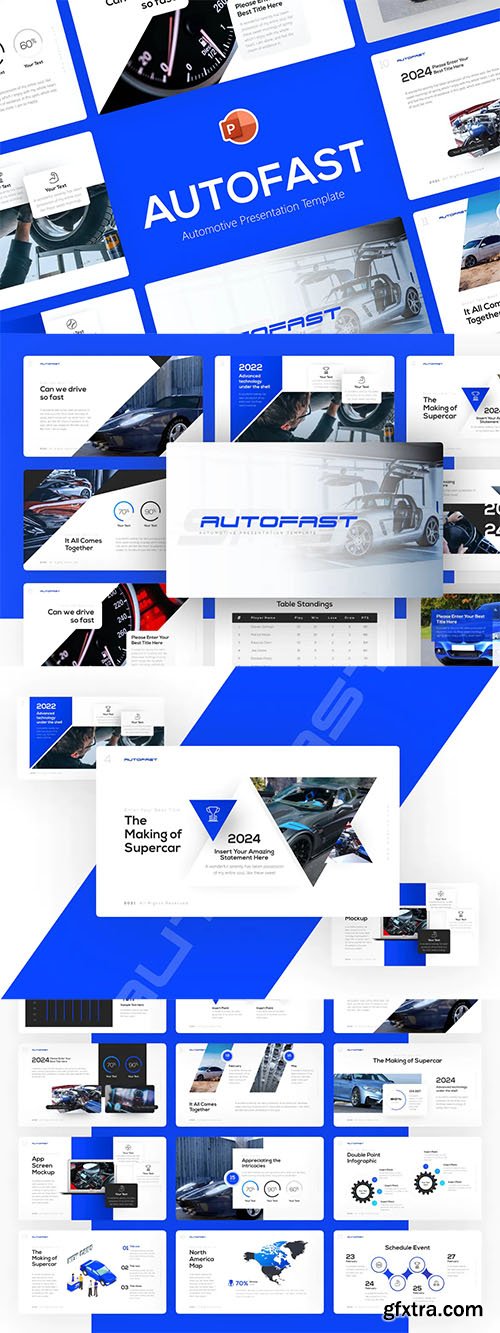 Autofast Automotive Powerpoint Template