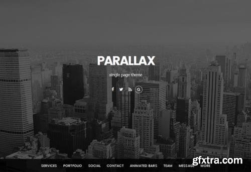 Themify - Parallax v5.3.0 - Portfolio WordPress Theme