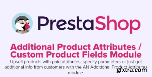 Additional Product Attributes / Custom Product Fields v2.6.0 - PrestaShop Module