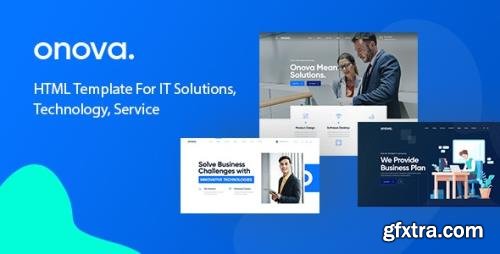 ThemeForest - Onova v1.0.0 - Technology IT Solutions & Services HTML5 Template - 24535479