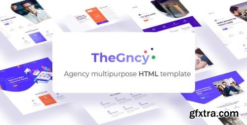 ThemeForest - TheGncy v1.0 - Multipurpose Agency HTML Template - 23162627