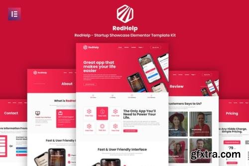 ThemeForest - RedHelp v3.1.4 - Startup Showcase Template Kit - 31767772