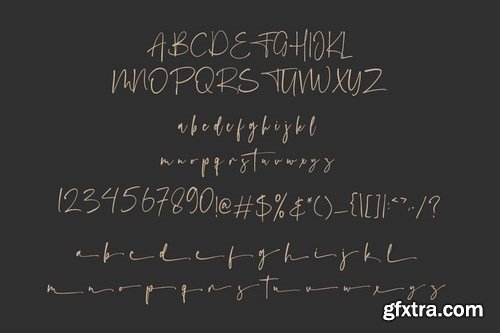 Faustima Handwritten Font