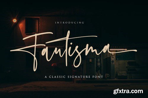 Faustima Handwritten Font