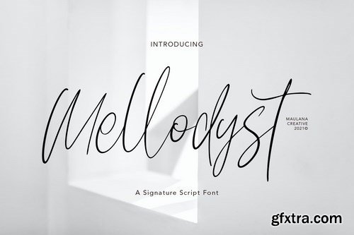 Mellodyst Signature Font