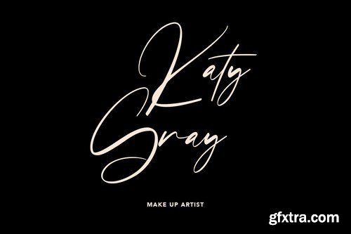 Steffyray Signature Font