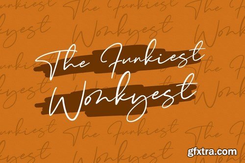 Wonkyest Handwritten Script Font