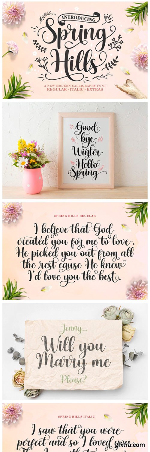 Spring Hills Font