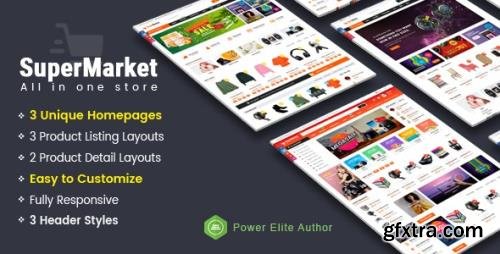 ThemeForest - Supermarket v1.0 - Responsive MultiPurpose HTML 5 Template (Mobile Layouts Included) - 22316052