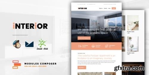 ThemeForest - Interior v1.0 - E-Commerce Responsive Furniture and Interior design Email with Online Builder - 31776106