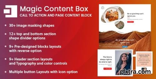 CodeCanyon - Magic Content Box v1.0.0 - Page Content Builder Gutenberg Block for WordPress - 27898973