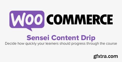 WooCommerce - Sensei Content Drip v2.1.0