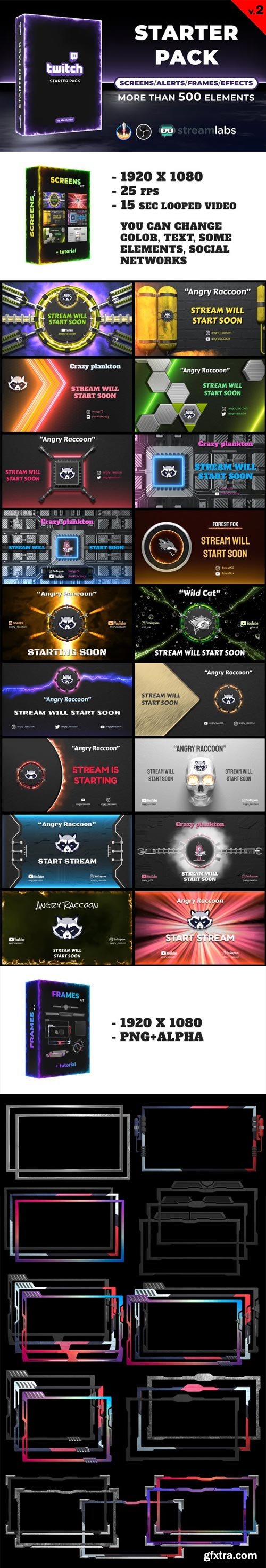 Videohive - Twitch Starter Pack V2 - 29407656