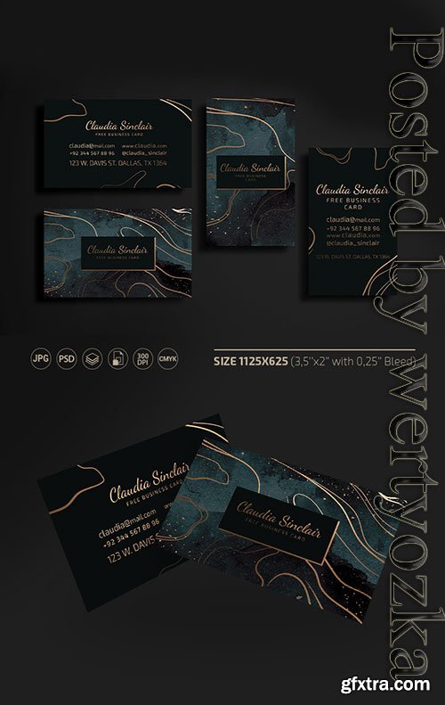 Luxury business card templates