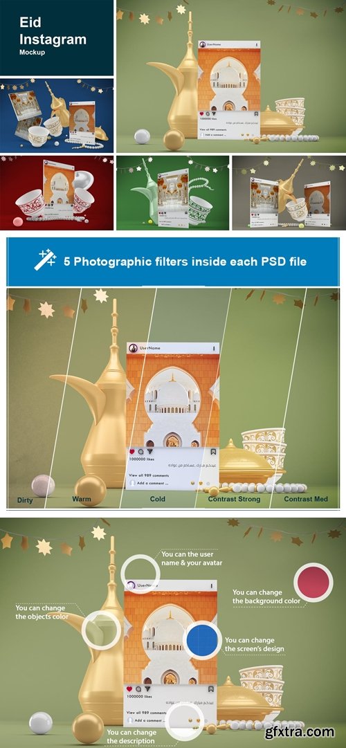 Eid Instagram Mockup