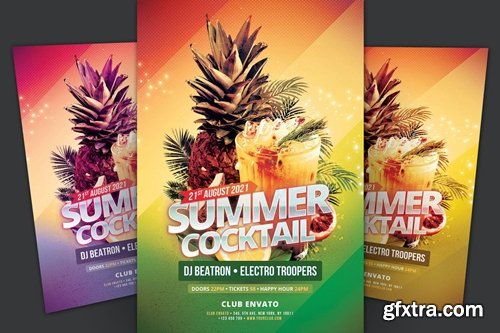 Summer Cocktail Flyer